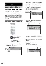 Предварительный просмотр 66 страницы Sony DAV-FC9 - Dvd Dream System Operating Instructions Manual