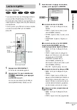 Preview for 165 page of Sony DAV-FR10W - Dvd Dream System Operating Instructions Manual