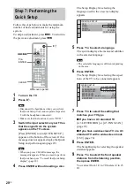 Предварительный просмотр 28 страницы Sony DAV-FX10 - Dvd Dream System Operating Instructions Manual