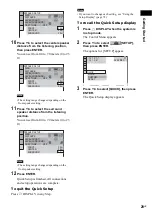 Предварительный просмотр 29 страницы Sony DAV-FX10 - Dvd Dream System Operating Instructions Manual