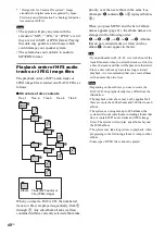 Предварительный просмотр 40 страницы Sony DAV-FX10 - Dvd Dream System Operating Instructions Manual