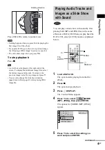 Предварительный просмотр 43 страницы Sony DAV-FX10 - Dvd Dream System Operating Instructions Manual