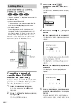 Предварительный просмотр 60 страницы Sony DAV-FX10 - Dvd Dream System Operating Instructions Manual