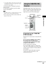 Предварительный просмотр 65 страницы Sony DAV-FX10 - Dvd Dream System Operating Instructions Manual