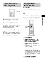 Предварительный просмотр 67 страницы Sony DAV-FX10 - Dvd Dream System Operating Instructions Manual