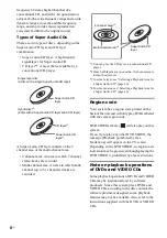 Предварительный просмотр 8 страницы Sony DAV-FX100W - Wireless Dvd Dream System Operating Instructions Manual