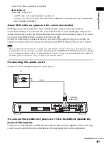 Предварительный просмотр 29 страницы Sony DAV-FX100W - Wireless Dvd Dream System Operating Instructions Manual