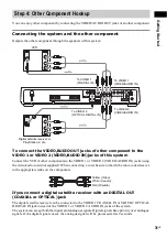 Предварительный просмотр 31 страницы Sony DAV-FX100W - Wireless Dvd Dream System Operating Instructions Manual