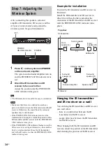 Предварительный просмотр 34 страницы Sony DAV-FX100W - Wireless Dvd Dream System Operating Instructions Manual