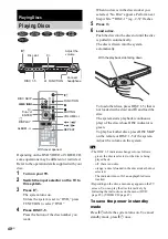 Предварительный просмотр 40 страницы Sony DAV-FX100W - Wireless Dvd Dream System Operating Instructions Manual