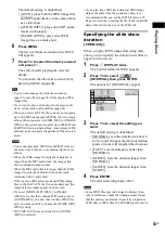 Предварительный просмотр 53 страницы Sony DAV-FX100W - Wireless Dvd Dream System Operating Instructions Manual