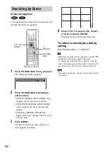 Предварительный просмотр 58 страницы Sony DAV-FX100W - Wireless Dvd Dream System Operating Instructions Manual