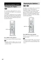 Предварительный просмотр 68 страницы Sony DAV-FX100W - Wireless Dvd Dream System Operating Instructions Manual