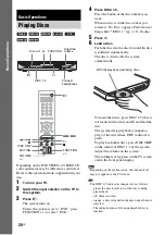 Предварительный просмотр 28 страницы Sony DAV-FX500 - Dvd Dream System Operating Instructions Manual