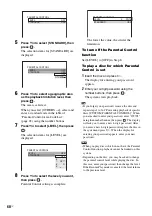 Предварительный просмотр 68 страницы Sony DAV-FX500 - Dvd Dream System Operating Instructions Manual