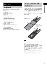 Предварительный просмотр 13 страницы Sony DAV-FX80 - Dvd Dream System Operating Instructions Manual