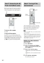 Предварительный просмотр 32 страницы Sony DAV-FX80 - Dvd Dream System Operating Instructions Manual