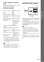 Предварительный просмотр 33 страницы Sony DAV-FX900KW Operating Instructions Manual