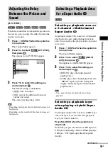 Предварительный просмотр 53 страницы Sony DAV-FX900KW Operating Instructions Manual