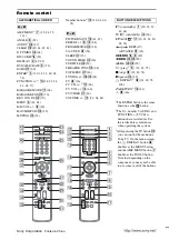 Предварительный просмотр 116 страницы Sony DAV-FX900KW Operating Instructions Manual