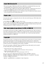 Preview for 7 page of Sony DAV-HDX274 - Bravia Theater System Operating Instructions Manual