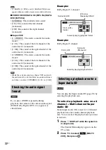 Предварительный просмотр 32 страницы Sony DAV-HDX274 - Bravia Theater System Operating Instructions Manual