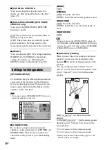 Preview for 50 page of Sony DAV-HDX274 - Bravia Theater System Operating Instructions Manual