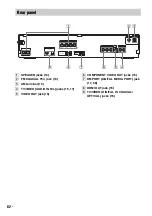 Предварительный просмотр 82 страницы Sony DAV-HDX274 - Bravia Theater System Operating Instructions Manual