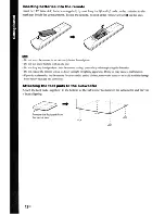 Предварительный просмотр 12 страницы Sony DAV-HDX277WC - Bravia Theater System Operating Instructions Manual