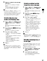 Preview for 53 page of Sony DAV-HDX285 - Bravia Theater Home System Operating Instructions Manual