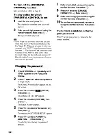 Preview for 58 page of Sony DAV-HDX285 - Bravia Theater Home System Operating Instructions Manual