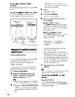 Preview for 76 page of Sony DAV-HDX285 - Bravia Theater Home System Operating Instructions Manual