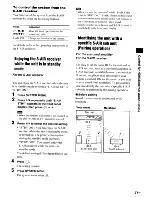 Preview for 77 page of Sony DAV-HDX285 - Bravia Theater Home System Operating Instructions Manual