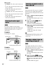 Preview for 34 page of Sony DAV-HDX287 Operating Instructions Manual