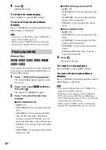 Preview for 38 page of Sony DAV-HDX287 Operating Instructions Manual