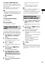 Preview for 43 page of Sony DAV-HDX287 Operating Instructions Manual