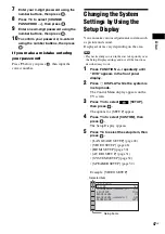 Preview for 47 page of Sony DAV-HDX287 Operating Instructions Manual