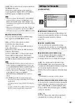 Preview for 51 page of Sony DAV-HDX287 Operating Instructions Manual