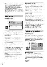 Preview for 52 page of Sony DAV-HDX287 Operating Instructions Manual