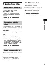 Preview for 69 page of Sony DAV-HDX287 Operating Instructions Manual