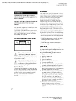 Preview for 2 page of Sony DAV-HDX500/I - Dvd Home Theater System Operating Instructions Manual