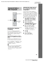 Preview for 39 page of Sony DAV-HDX500/I - Dvd Home Theater System Operating Instructions Manual