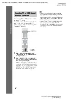 Preview for 40 page of Sony DAV-HDX500/I - Dvd Home Theater System Operating Instructions Manual