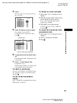 Preview for 49 page of Sony DAV-HDX500/I - Dvd Home Theater System Operating Instructions Manual