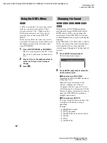 Preview for 52 page of Sony DAV-HDX500/I - Dvd Home Theater System Operating Instructions Manual