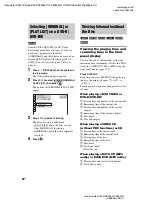 Preview for 54 page of Sony DAV-HDX500/I - Dvd Home Theater System Operating Instructions Manual