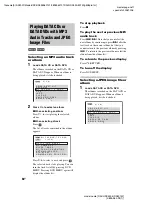 Preview for 60 page of Sony DAV-HDX500/I - Dvd Home Theater System Operating Instructions Manual