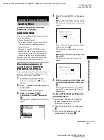 Preview for 79 page of Sony DAV-HDX500/I - Dvd Home Theater System Operating Instructions Manual