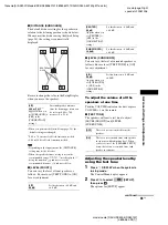 Preview for 93 page of Sony DAV-HDX500/I - Dvd Home Theater System Operating Instructions Manual