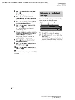 Preview for 94 page of Sony DAV-HDX500/I - Dvd Home Theater System Operating Instructions Manual